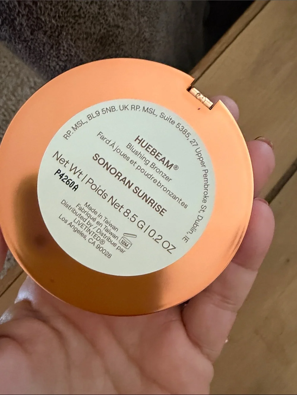 Live Tinted Bronzer & Contour Compact - Peachy Bronze